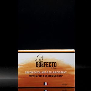 Dolfecto | Savon exfoliant éclaircissant teint éclatant
